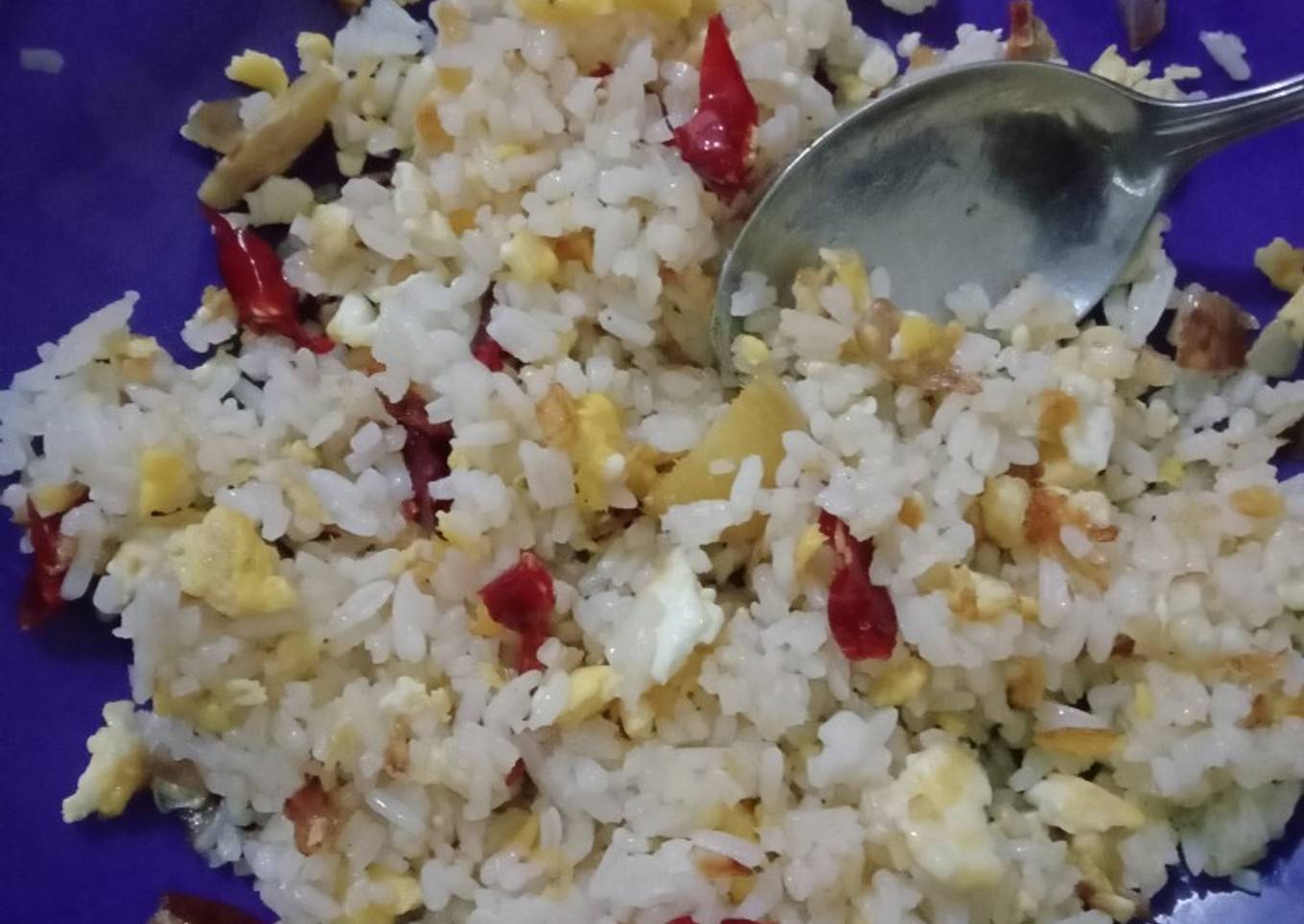 Nasi goreng mudah dan di jamin enak