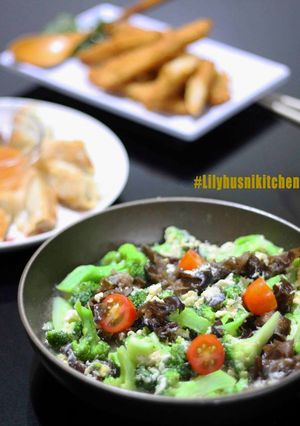 Foto resep Broccoli egg / brokoli tumis telor