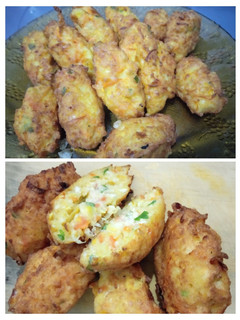 Foto resep Perkedel Tahu Jagung