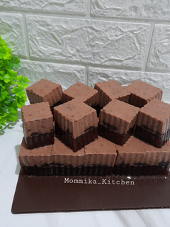 Foto resep Puding lapis cokelat oreo