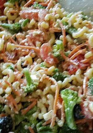 A picture of Pasta salad.