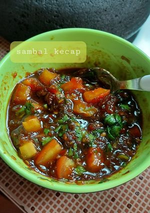 Foto resep Sambal kecap simpel