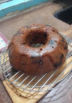 Una foto de Budín Integral de Chocolate y Frutas sin Azúcar ni Manteca
