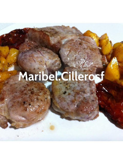 Foto principal de Solomillo de cerdo a la plancha con guarnición