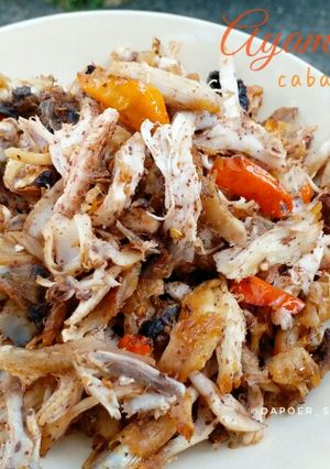 Foto resep Ayam panggang cabe terasi