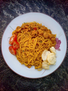 Foto resep Mie Aceh (Versi Spageti) ala Cikgu Heshidayat