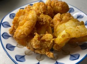 Hình của món Tôm chiên.
