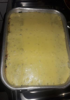 Una foto de Budín de zapallo Italiano con champiñones y quinoa