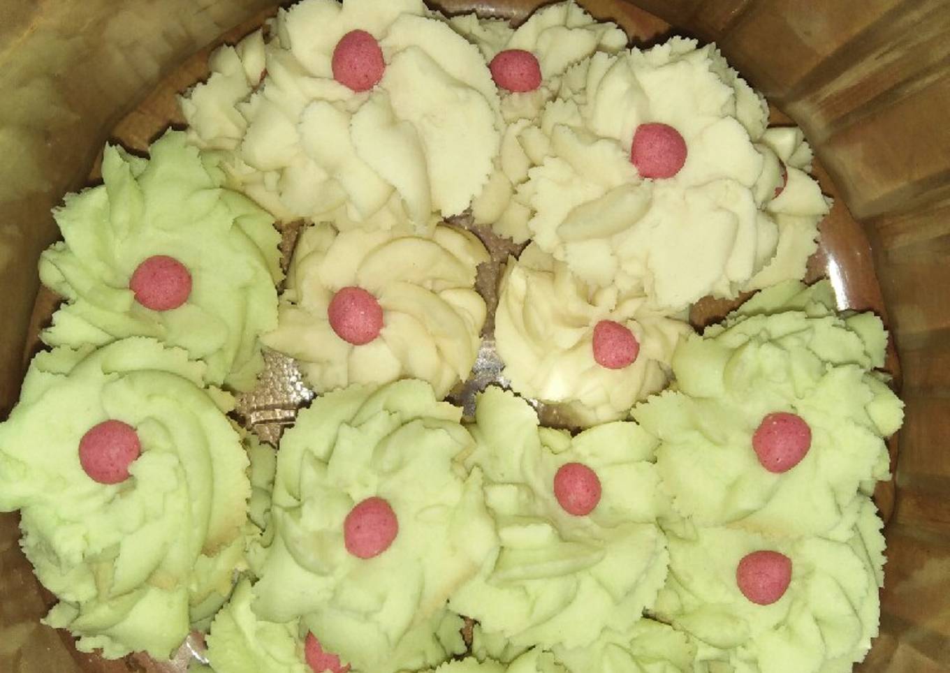 Kue semprit susu 3 bahan