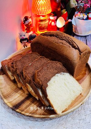 巧克力蛋糕吐司 的食譜成品照片