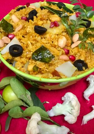 A picture of Keto Poha.