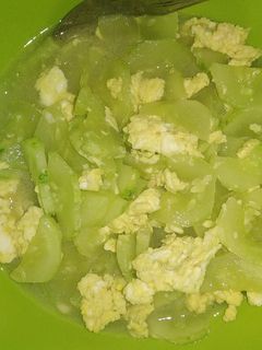 Foto resep Timun cah telur khas Bangka