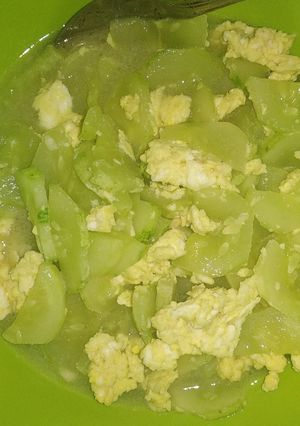 Foto resep Timun cah telur khas Bangka