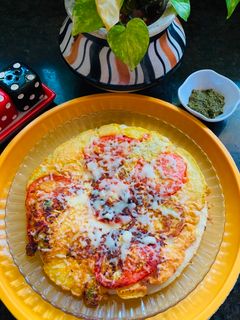 কুমড়ো ফুলের পিজ্জা (Kumro Fooler Pizza recipe in Bengali) রেসিপির প্রধান ছবি