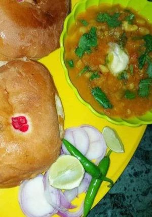 A picture of Paw bhaji.