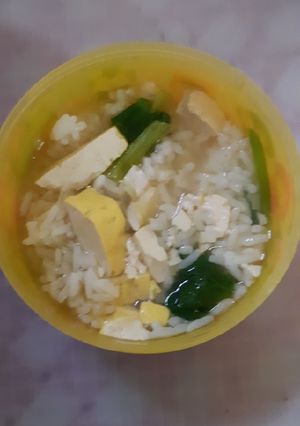 Foto resep Sayur bening sawi tahu kuning