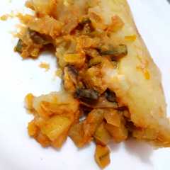 Una foto de Pastel de papas y verdura