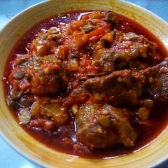 A picture of Ayamase Sauce(ofada Sauce)1.
