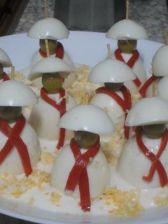 Una foto de Huevos chinos