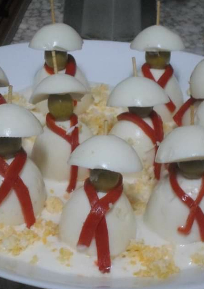 Una foto de Huevos chinos