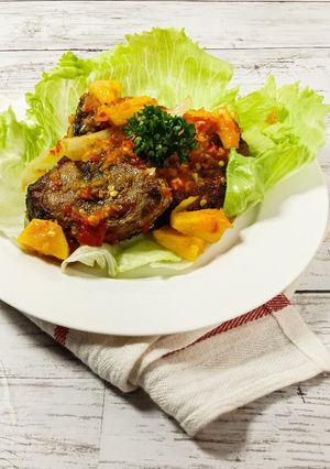 Gambar Tongkol sambal nenas