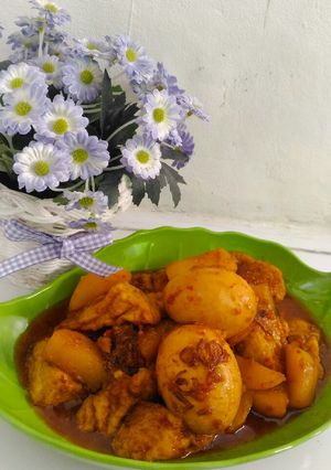 Foto resep Semur Telur Tahu Kentang