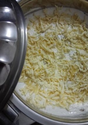 صورة لوصفة عريكة بالقشطة والجبن والعسل