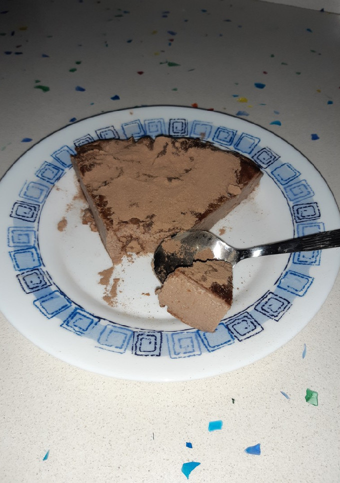 Una foto de Cheesecake choco fit