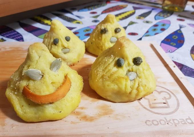 Come a Preparare Qualsiasi notte della settimana Patate fantasmine con sorpresa