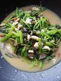 Kailan Purple Tumis Ayam