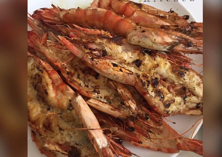 Resep Udang bago / udang besar bakar yang Bisa Manjain Lidah