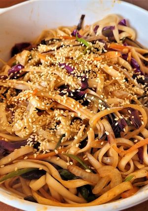 Una foto de Yakisoba