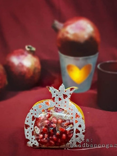 عکسی از دستور ایده بسته بندی انار برای کودکان