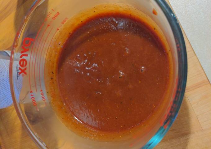 How to Make Speedy Medium Peach BBQ sauce