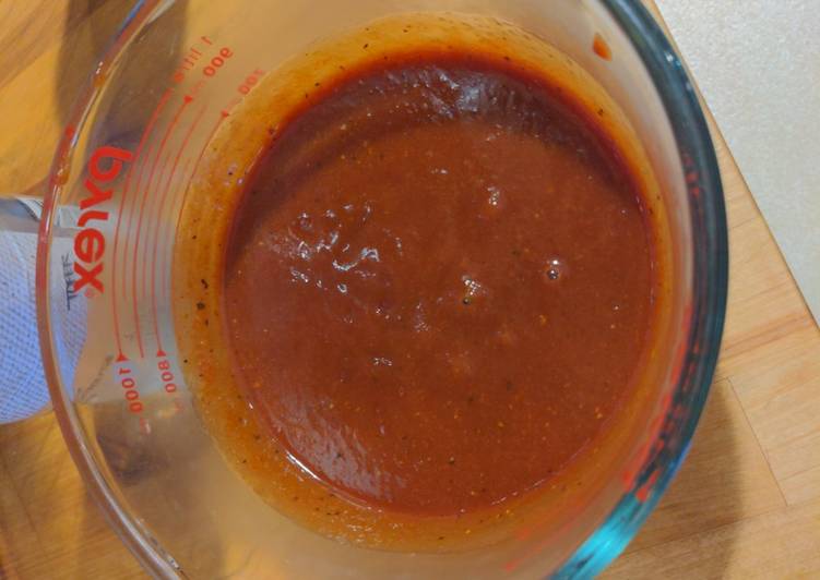 Recipe of Favorite Medium Peach BBQ sauce