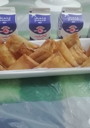 صورة لوصفة سمبوسة الجبن المراعي