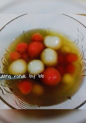 Foto resep Wedang ronde sederhana
