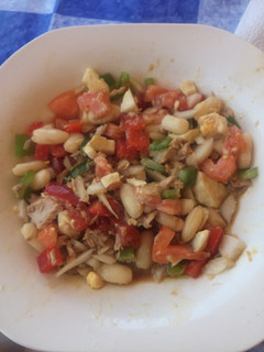Una foto de Ensalada de habichuelas