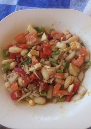 Una foto de Ensalada de habichuelas