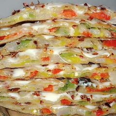 A picture of Pizza paratha.