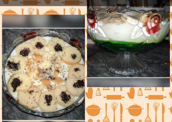 Recipe of Super Quick Homemade Banana🍌Cake Custard