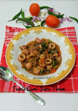 Foto resep Tumis Cumi Saos Tiram