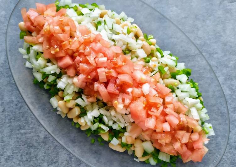 Ensalada de judías blancas