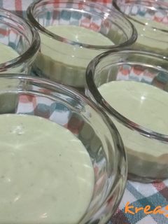 Foto resep Avocado pannacotta #keto friendly