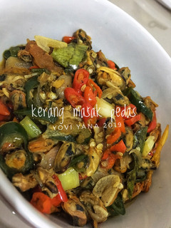Foto resep Kerang masak pedas