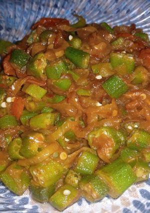 A picture of Masala Bhindi.