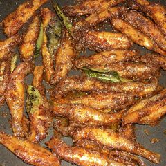 A picture of Nethili Meen Fry/Anchovies Fry.