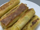 سبرينج رول بالدجاج لذيذ 😋