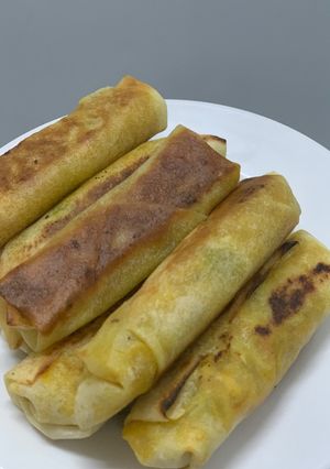 صورة لوصفة سبرينج رول بالدجاج لذيذ 😋