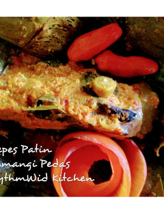 Foto resep Pepes Kemangi Patin Pedas